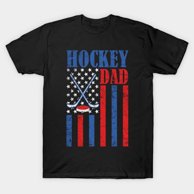 Hockey Dad T-Shirt by AbstractA